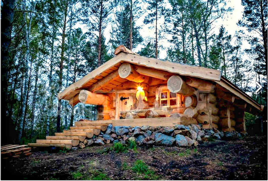 ПРОЕКТ БАНИ ИЗ БРЕВНА ПОТЕХА 84,3 М²