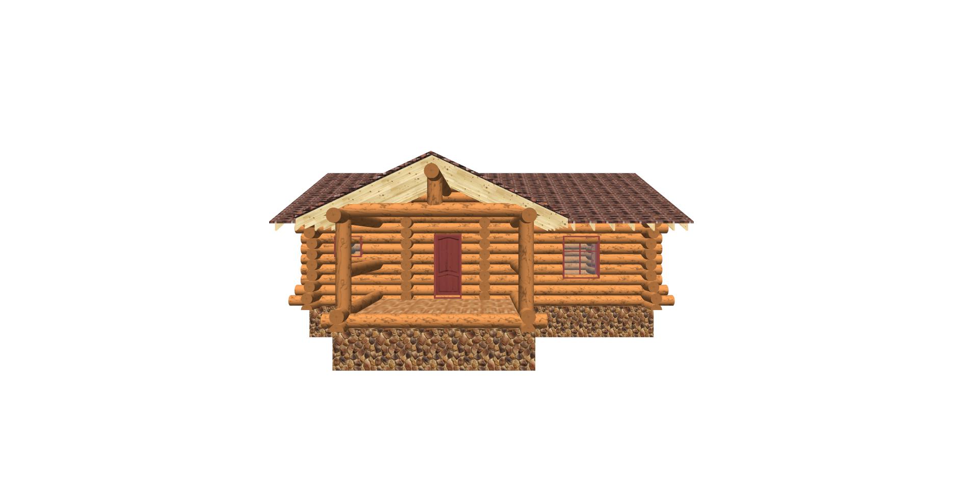 Проект бани из кедра Победа 77 м²