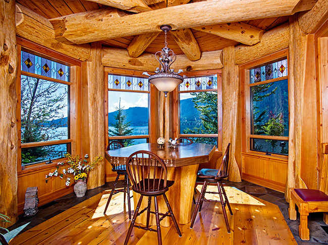 Проект дома из бревна Вуд Хаус 421,4 м²