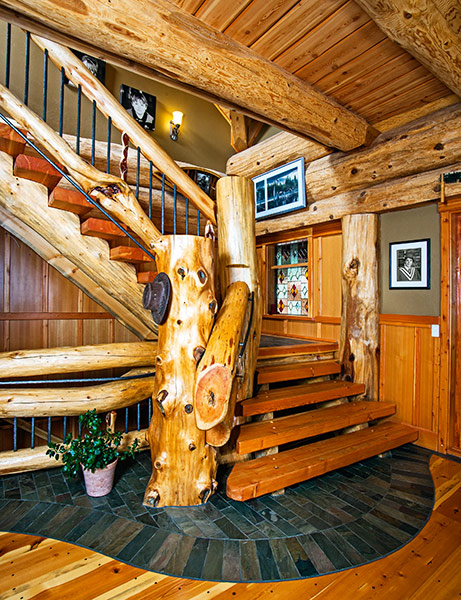 Проект дома из бревна Вуд Хаус 421,4 м²