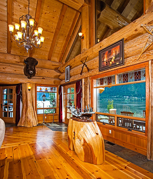 Проект дома из бревна Вуд Хаус 421,4 м²