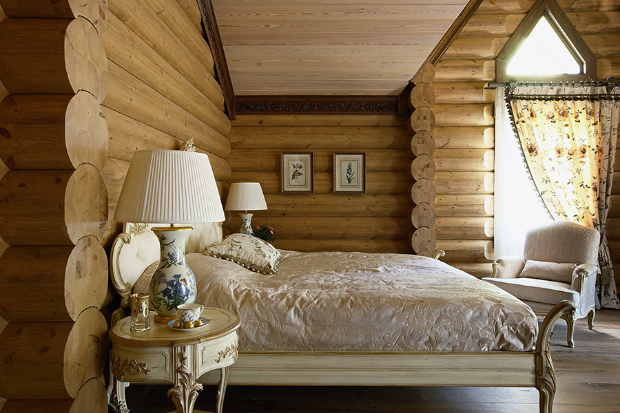 Проект дома из бревна Усадьба Аредэль 604,8 м²