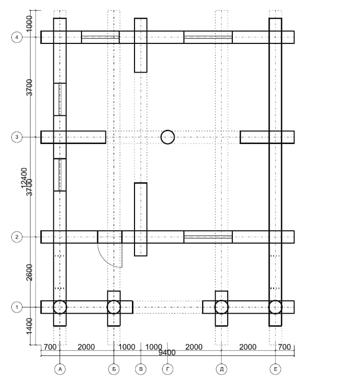 ПРОЕКТ ДОМА ИЗ БРЕВНА ЭРИКА 160 М²