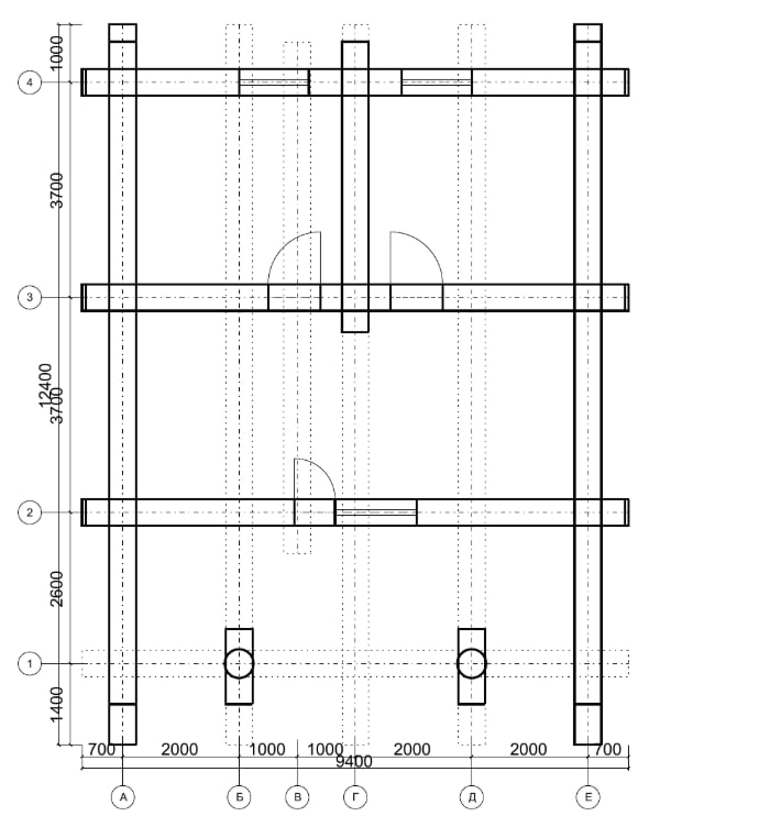 ПРОЕКТ ДОМА ИЗ БРЕВНА ЭРИКА 160 М²